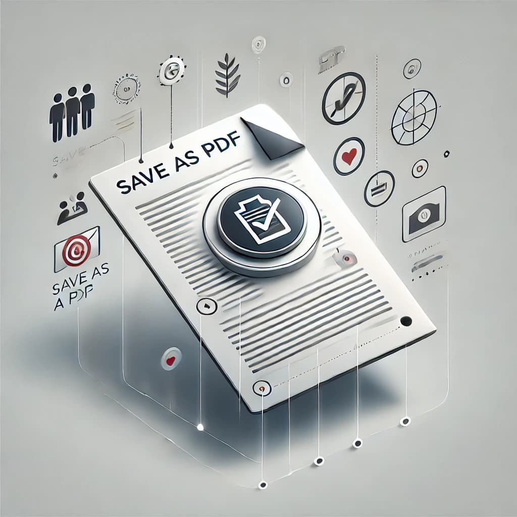 Save annotated PDF example